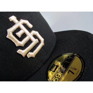San Francisco Giants Upside Down Logo New Era 59FIFTY 5950 Fitted Cap 7 1/4 hat